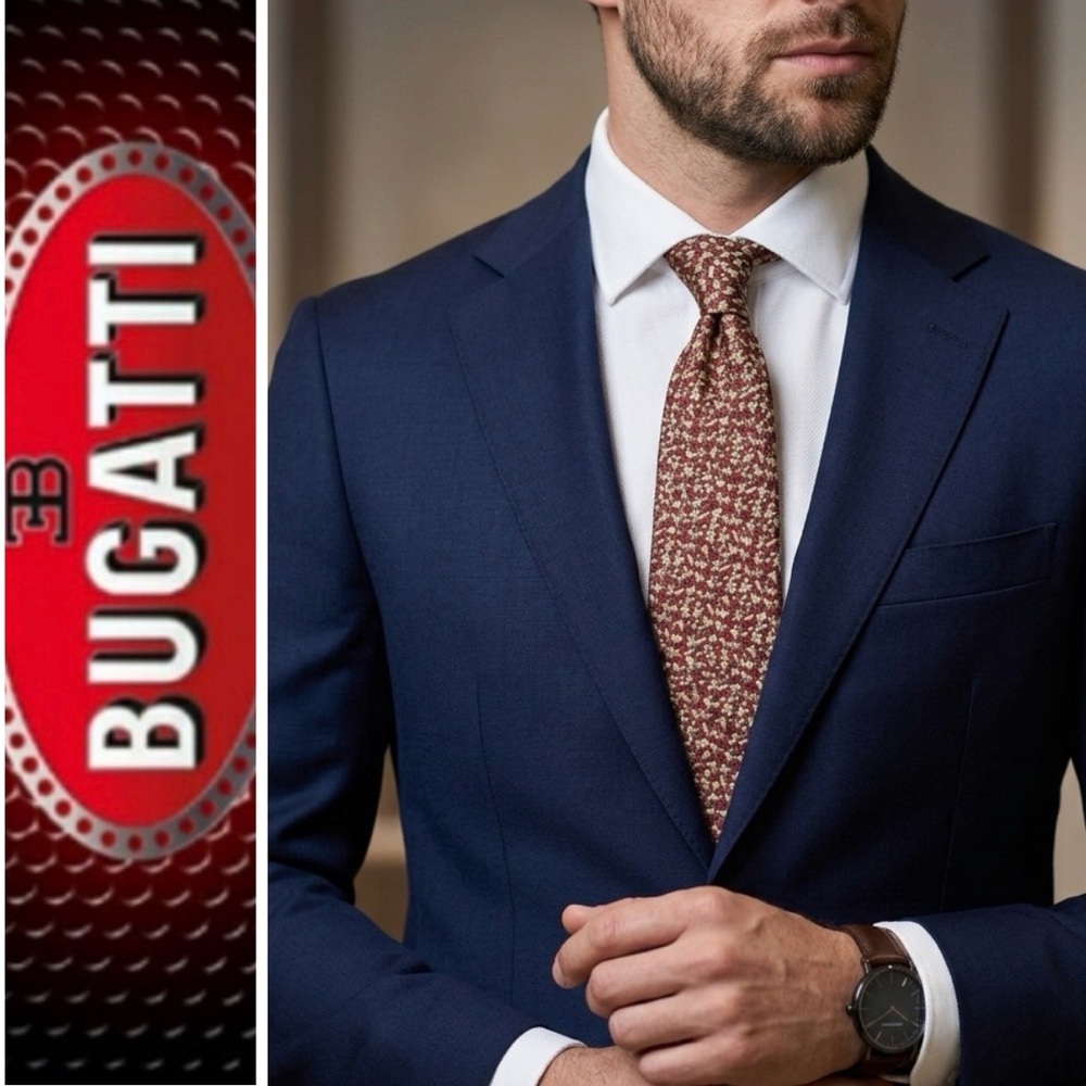 🆕 Bugatti Italy Silk Tie
